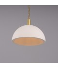 Kauri ceiling light ceramic matte white 37 cm