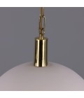 Kauri ceiling light ceramic matte white 37 cm