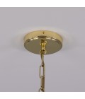 Kauri ceiling light ceramic matte white 37 cm