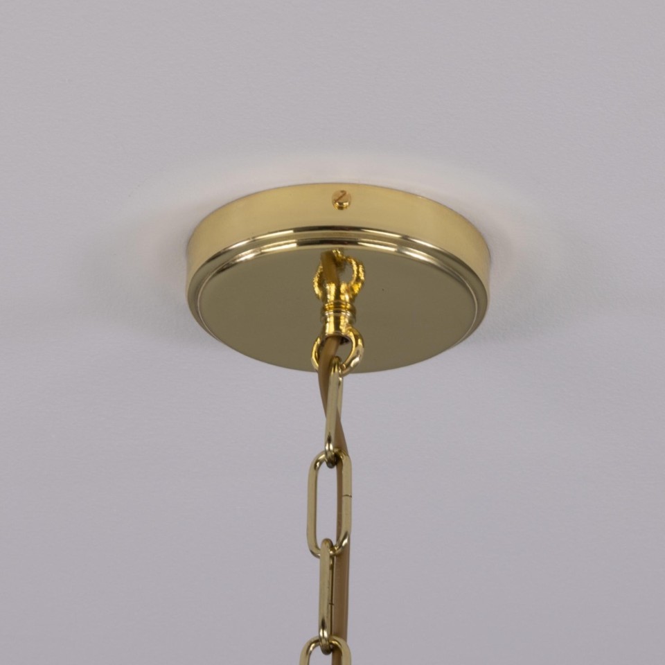 Kauri ceiling light ceramic matte white 37 cm