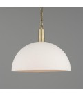 Kauri ceiling light ceramic matte white 37 cm