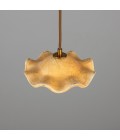 Rivale ceiling light ceramic oatstone/glass 21 cm