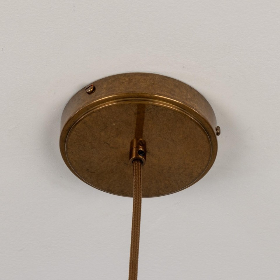 Rivale ceiling light ceramic oatstone/glass 21 cm