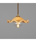 Rivale ceiling light ceramic oatstone/glass 21 cm