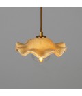 Rivale ceiling light ceramic oatstone/glass 21 cm
