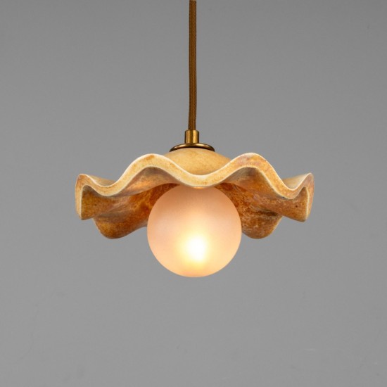 Rivale ceiling light ceramic oatstone/glass 21 cm Rivale ceiling light ceramic oatstone/glass 21 cm