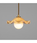 Rivale ceiling light ceramic oatstone/glass 21 cm