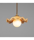 Rivale ceiling light ceramic oatstone/glass 21 cm