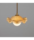 Rivale ceiling light ceramic oatstone/glass 21 cm
