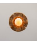 Rivale ceiling light ceramic oatstone/glass 21 cm