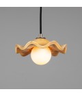 Rivale ceiling light ceramic oatstone/glass 21 cm