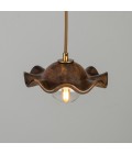 Rivale ceiling light ceramic rust iron/glass 21 cm
