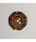 Rivale ceiling light ceramic rust iron/glass 21 cm