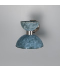 Nakaii wall light blue earth ceramic/brass 24cm