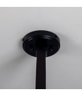 Holmes 5-Lt Linear Ceiling Light Brass/Matte Black 100 cm Mullan Lighting Holmes 5-Lt Linear Ceiling Light Brass/Matte Black 100 cm