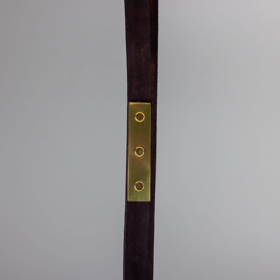 Holmes 5-Lt Linear Ceiling Light Brass/Matte Black 100 cm Mullan Lighting Holmes 5-Lt Linear Ceiling Light Brass/Matte Black 100 cm