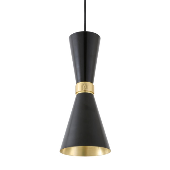 Cairo Ceiling Light Black/White/Brass 14 cm Cairo Ceiling Light Black/White/Brass 14 cm