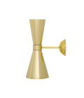 Amias Wall Light Brass 33 cm Mullan Lighting Amias Wall Light Brass 33 cm