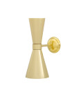Amias Wall Light Brass 33 cm Mullan Lighting Amias Wall Light Brass 33 cm