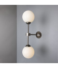Yaounde Wall Light Brass/Glass 50 cm Mullan Lighting Yaounde Wall Light Brass/Glass 50 cm