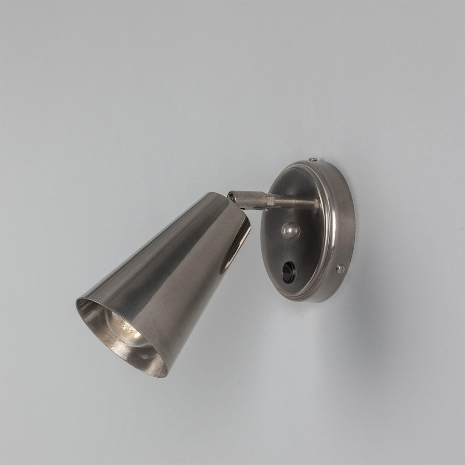 Cashel kon hotell vägglampa mässing 20 cm