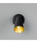 Cashel cone hotel wall light brass 20 cm