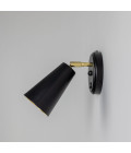 Cashel kon hotell vägglampa mässing 20 cm