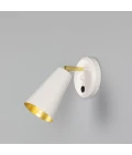 Cashel cone hotel wall light brass 20 cm