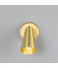 Cashel cone hotel wall light brass 20 cm