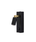 Sampio vägglampa mässing 14 cm