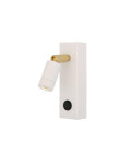 Sampio vägglampa mässing 14 cm