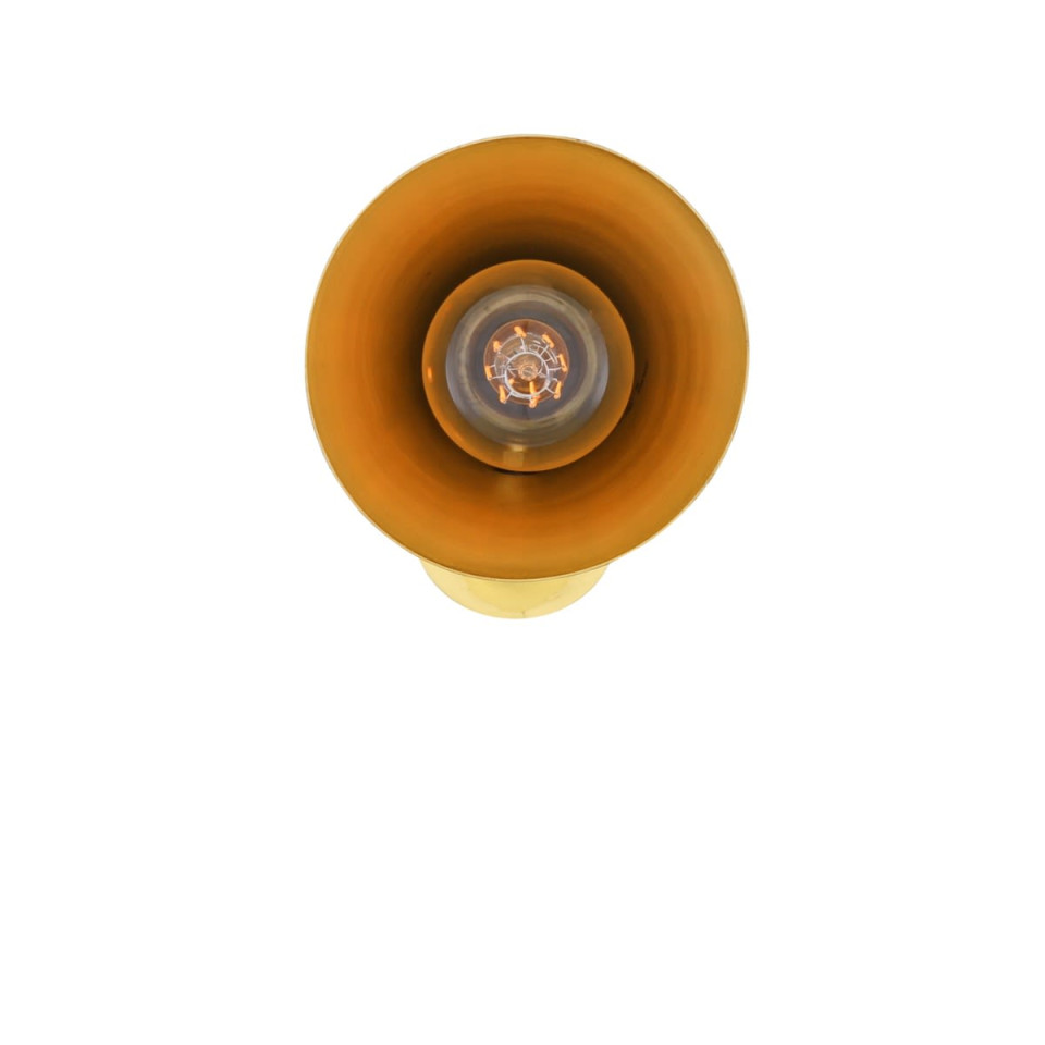 Preston Wall Light Black/White/Brass 19 cm Mullan Lighting Preston Wall Light Black/White/Brass 19 cm