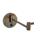 Kerry vägglampa mässing/tyg 26 cm Mullan Lighting Kerry vägglampa mässing/tyg 26 cm