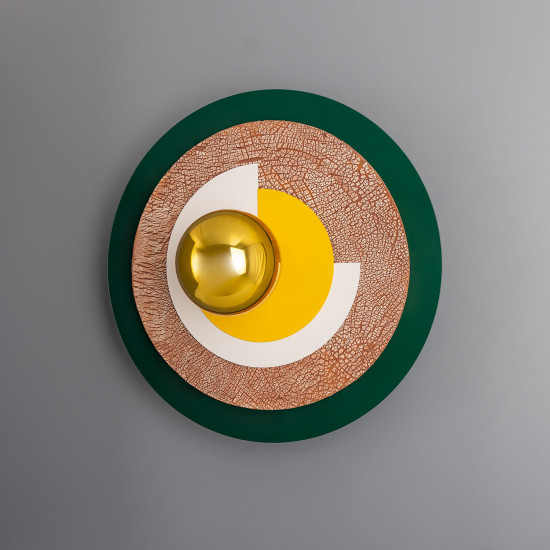 Jupiter Wall Lamp Ceramic Multicoloured 35cm Jupiter Wall Lamp Ceramic Multicoloured 35cm