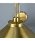 Rio vägglampa mässing 37.5 cm