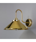 Rio vägglampa mässing 37.5 cm
