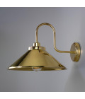 Rio vägglampa mässing 37.5 cm
