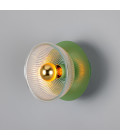 Eclipse vägglampa mässing/glas 20 cm Mullan Lighting Eclipse vägglampa mässing/glas 20 cm