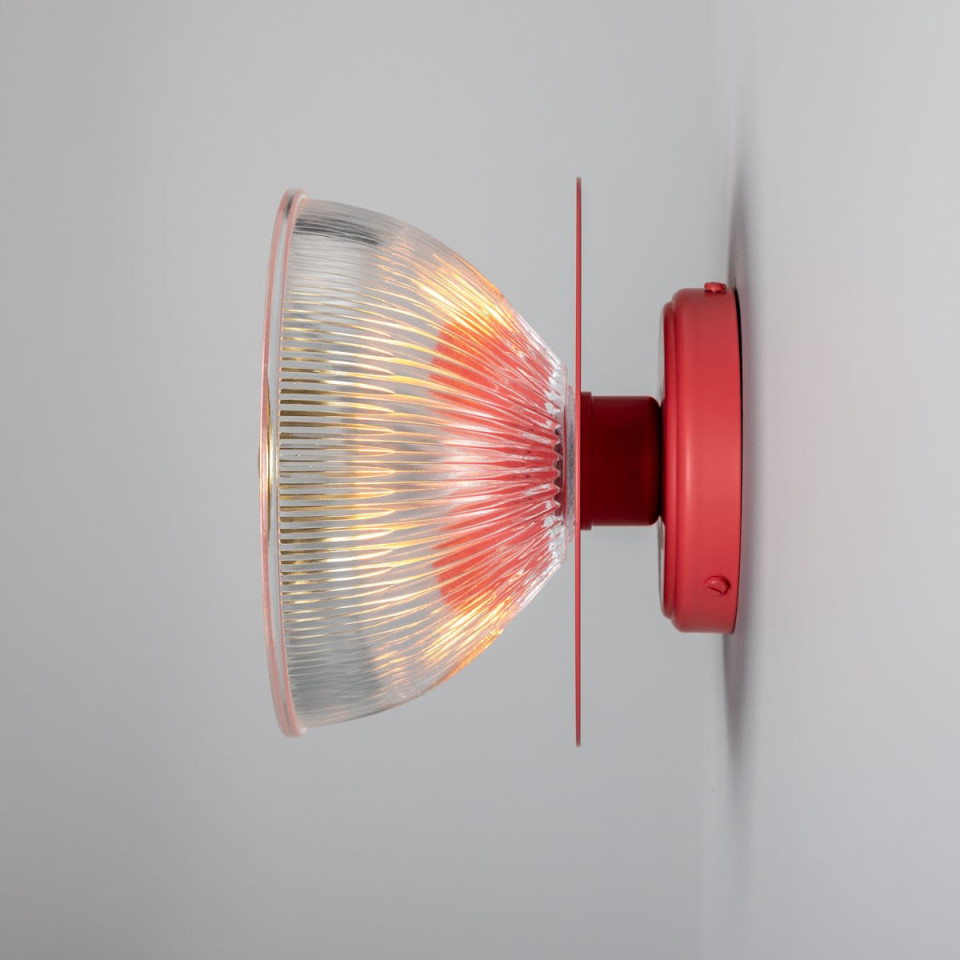 Eclipse vägglampa mässing/glas 20 cm Mullan Lighting Eclipse vägglampa mässing/glas 20 cm