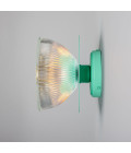 Eclipse vägglampa mässing/glas 20 cm Mullan Lighting Eclipse vägglampa mässing/glas 20 cm