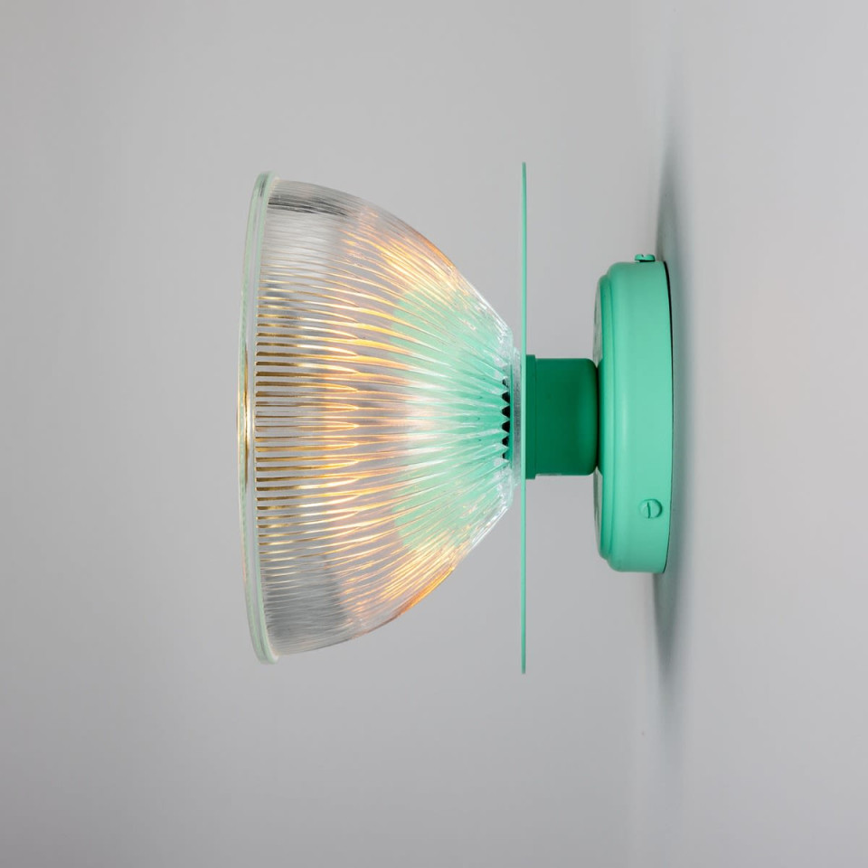 Eclipse vägglampa mässing/glas 20 cm Mullan Lighting Eclipse vägglampa mässing/glas 20 cm