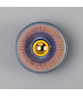 Eclipse vägglampa mässing/glas 20 cm Mullan Lighting Eclipse vägglampa mässing/glas 20 cm