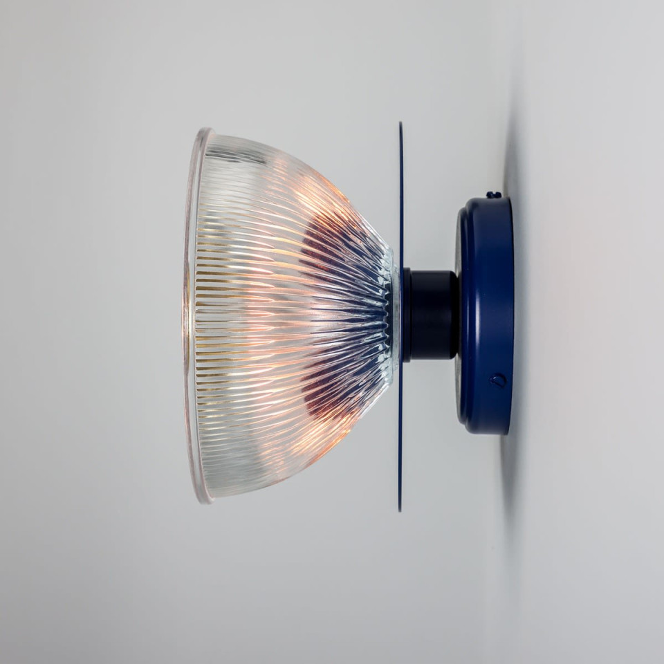 Eclipse vägglampa mässing/glas 20 cm Mullan Lighting Eclipse vägglampa mässing/glas 20 cm