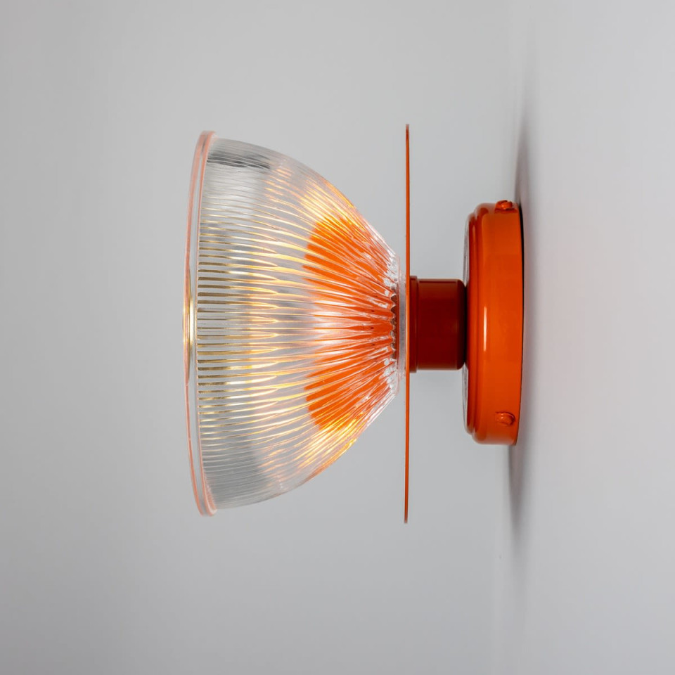 Eclipse vägglampa mässing/glas 20 cm Mullan Lighting Eclipse vägglampa mässing/glas 20 cm
