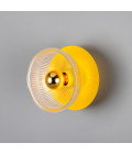 Eclipse vägglampa mässing/glas 20 cm Mullan Lighting Eclipse vägglampa mässing/glas 20 cm