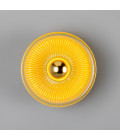 Eclipse vägglampa mässing/glas 20 cm Mullan Lighting Eclipse vägglampa mässing/glas 20 cm