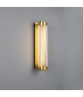 Ashford vägglampa mässing/akryl 79.6 cm