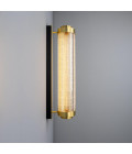 Ashford vägglampa mässing/akryl 79.6 cm