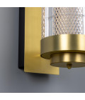 Ashford vägglampa mässing/akryl 79.6 cm