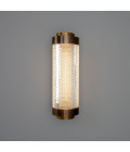 Ashford liten vägglampa mässing/glas 50 cm